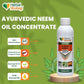 Herbal Strategi Ayurvedic Neem Oil Concentrate (Water Soluble) 200 ml | 100% Herbal Actives | Non-Toxic & Eco Friendly, No Side Effects |Protection from Fungus & Pests | Boost Growth in Plants