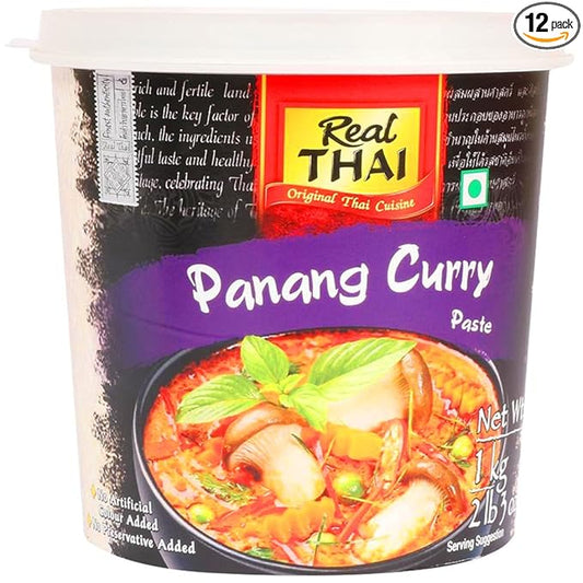 Real THAI Original Thai Cuisine Panang Curry Paste, 35.27 oz / 1 kg