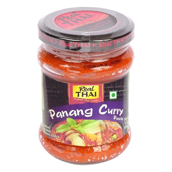 Real THAI Original Thai Cuisine Panang Curry Paste, 8 oz ℮ 227 g