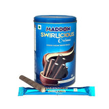 Maddox Swirlicious Cookie Cream Wafer Roll 315gm (10.5g x 30 Wafer Rolls)