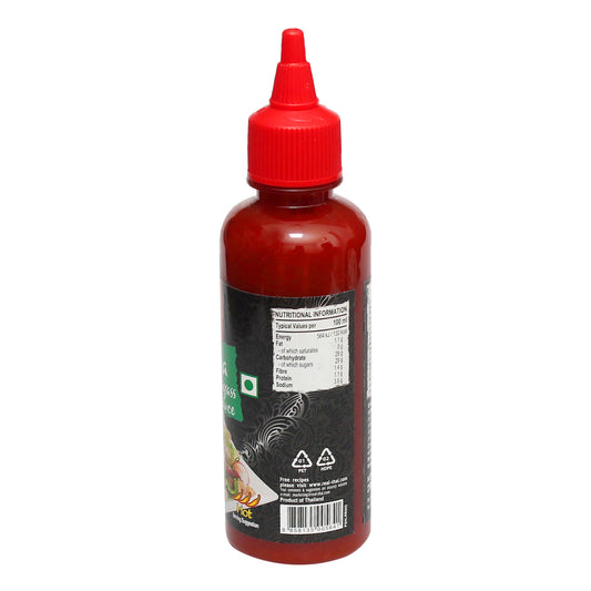 Real Thai Sriracha Hot Chilli Lemongrass Sauce 240 ml Pet Bottle