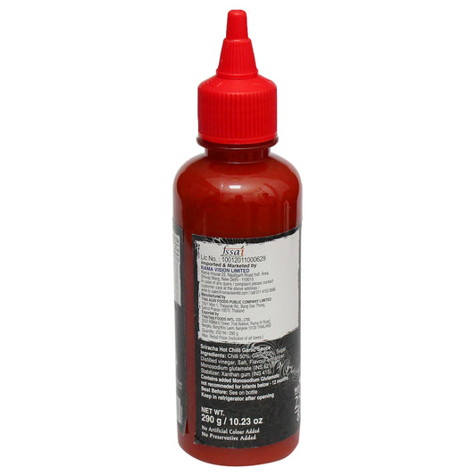 Real Thai Sriracha Hot Chilli Garlic Sauce 250 ml Pet Bottle
