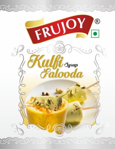 Frujoy Kulfi Falooda 750ml | For Drinks Juices | Fruit Mocktail | Cocktail | Sharbat | Faluda | Baking Essentials | Beverages Crush Frujoy