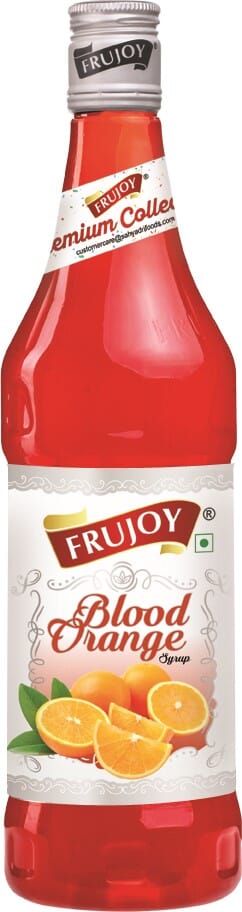 Frujoy blood orange 750ml | For Drinks Juices | Fruit Mocktail | Cocktail | Sharbat | Baking Essentials | Beverages Crush Frujoy