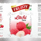 Frujoy Litchi Syrup 750ml | For Drinks Juices | Fruit Mocktail | Cocktail | Sharbat | Baking Essentials | Beverages Crush Frujoy