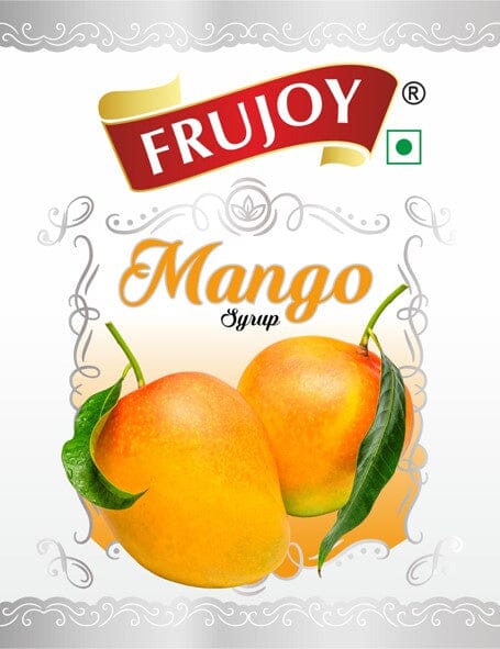 Frujoy Mango Syrup 750ml | For Fruit Mocktail | Cocktail | Milk Shake| Falooda | Baking Essentials Crush Frujoy