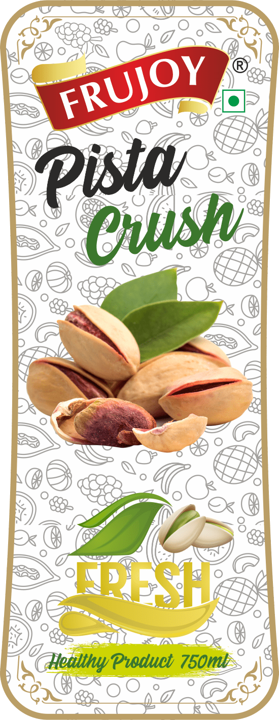 Frujoy Pista Crush 750ml | For Fruit Mocktail | Cocktail | Cake | Baking Essentials | Juices | Beverages Crush Frujoy