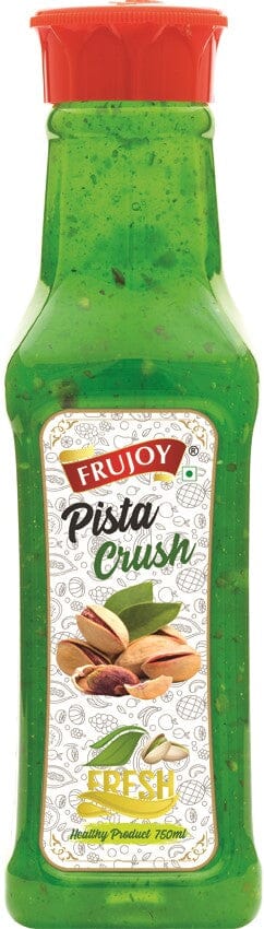 Frujoy Pista Crush 750ml | For Fruit Mocktail | Cocktail | Cake | Baking Essentials | Juices | Beverages Crush Frujoy