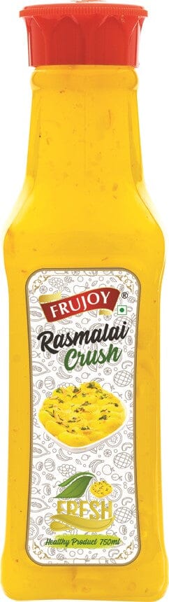 Frujoy Rasmalai Crush 750ml | For Fruit Mocktail | Cocktail | Cake | Baking Essentials | Juices | Beverages Crush Frujoy