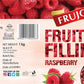 Frujoy Raspeberry Filling 1kg | For Cake | Dessert | Custard | Pastry | Muffins | Baking Essentials Crush Frujoy