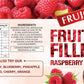 Frujoy Raspeberry Filling 1kg | For Cake | Dessert | Custard | Pastry | Muffins | Baking Essentials Crush Frujoy